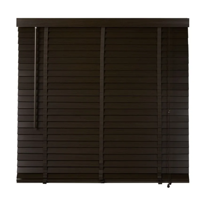 Houten Jaloezie Bruin - 120x130 cm