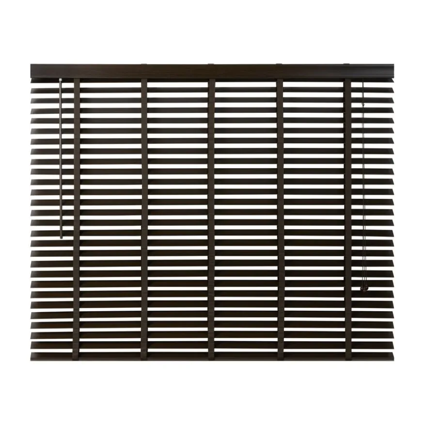 Houten Jaloezie Bruin - 180x130 cm