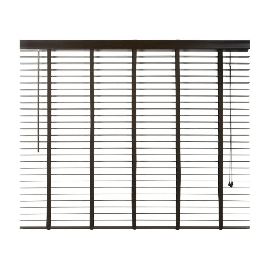 Houten Jaloezie Bruin - 180x130 cm
