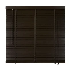 Houten Jaloezie Bruin - 140x130 cm