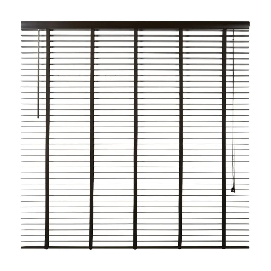 Houten Jaloezie Bruin - 200x180 cm