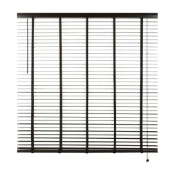 Houten Jaloezie Bruin - 220x210 cm