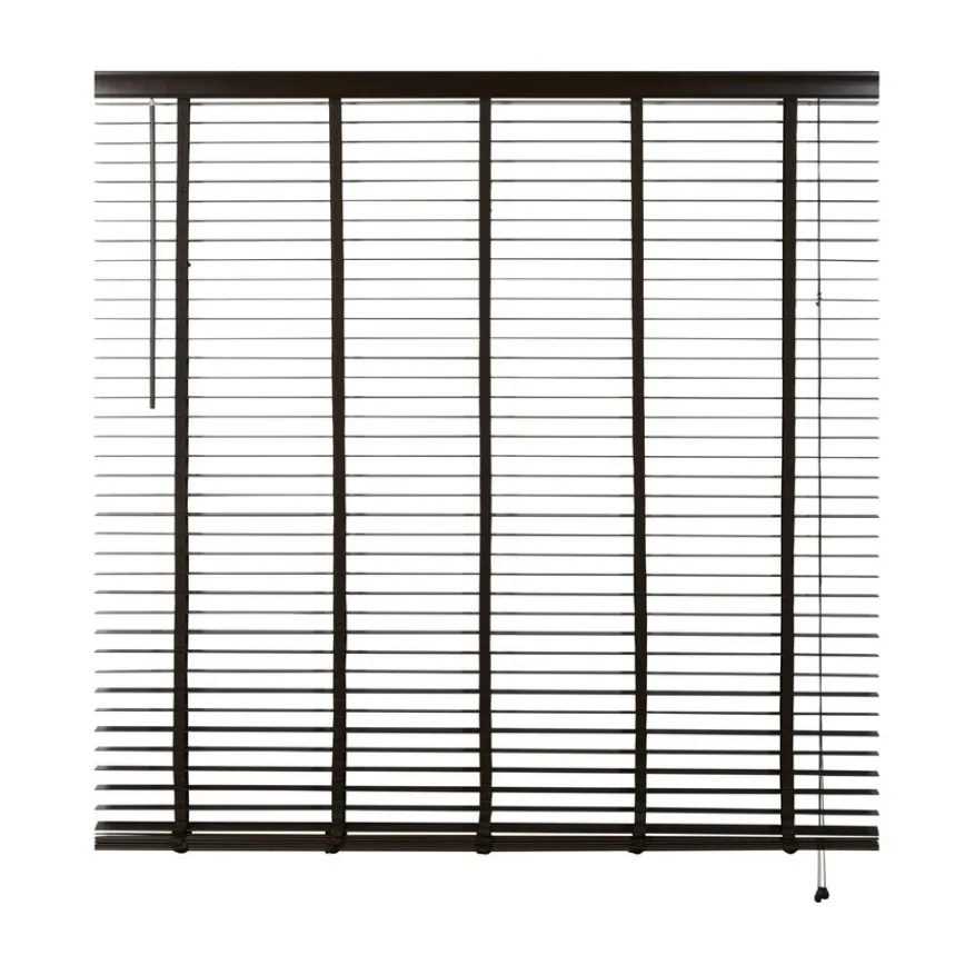 Houten Jaloezie Bruin - 200x210 cm