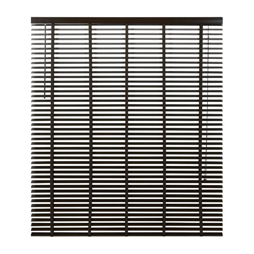 Houten Jaloezie Bruin - 200x210 cm