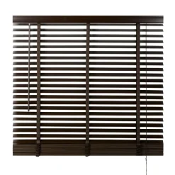 Houten Jaloezie Bruin - 120x210 cm