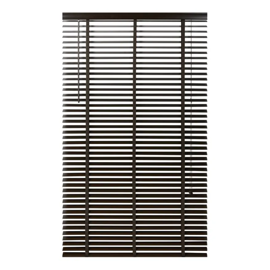 Houten Jaloezie Bruin - 120x210 cm