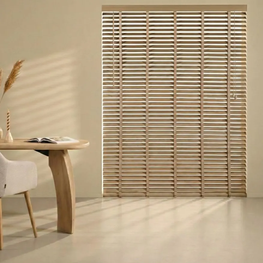 Houten Jaloezie Naturel