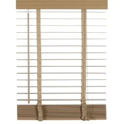 Houten Jaloezie Naturel - 60x210 cm