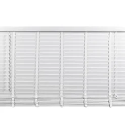Houten Jaloezie Wit - 220x210 cm
