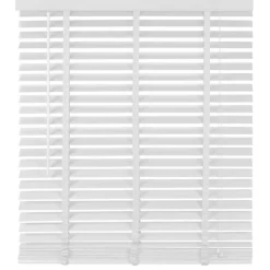Houten Jaloezie Wit - 120x210 cm