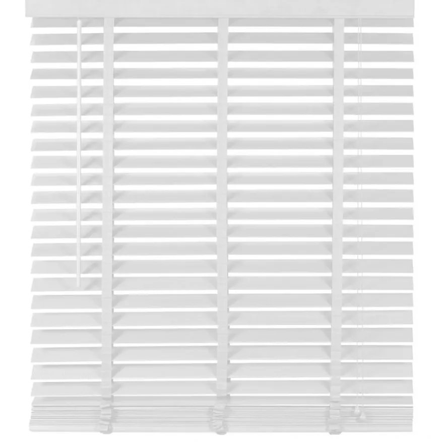 Houten Jaloezie Wit - 120x210 cm