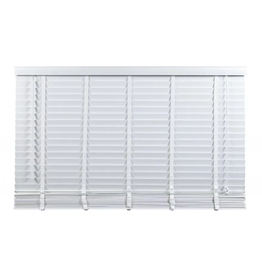 Houten Jaloezie Wit - 200x180 cm
