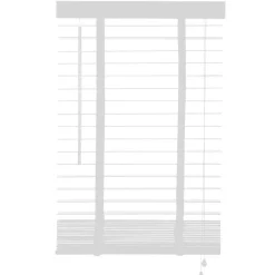 Houten Jaloezie Wit - 80x210 cm