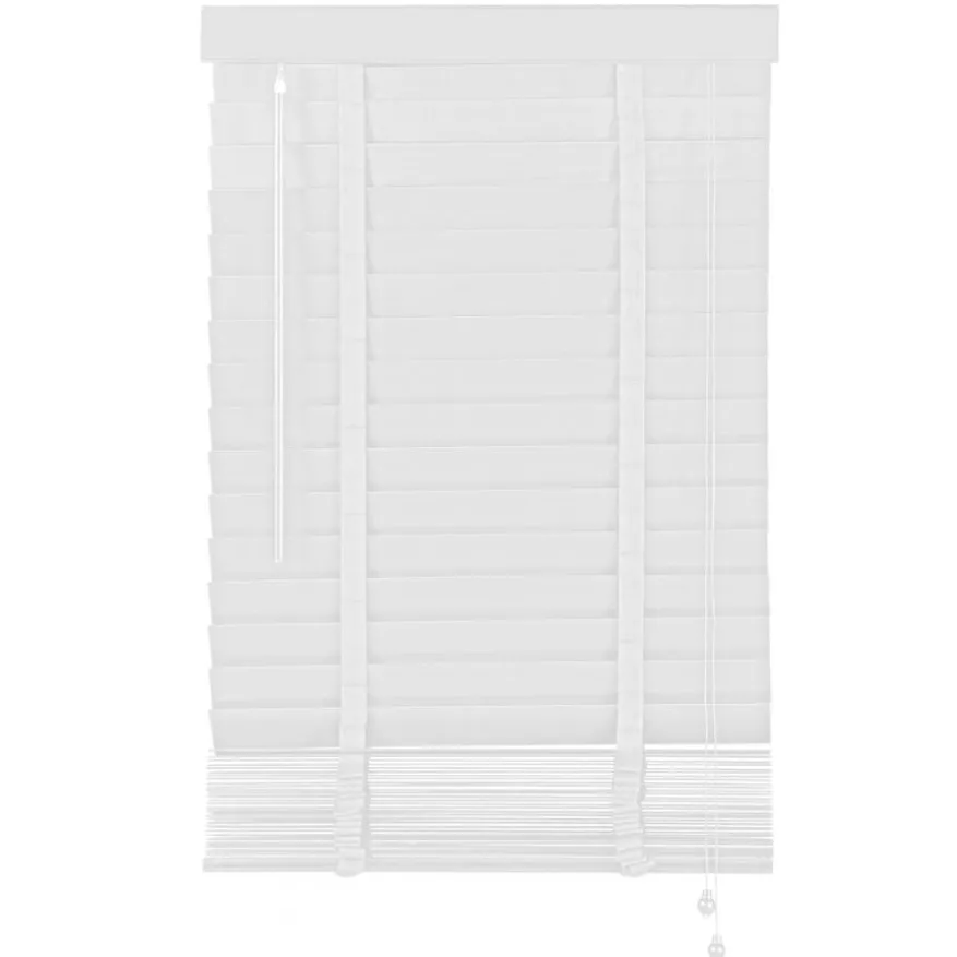 Houten Jaloezie Wit - 80x130 cm