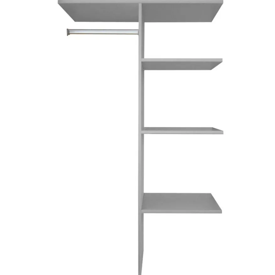 Kastindeling 100 cm Oss Grijs