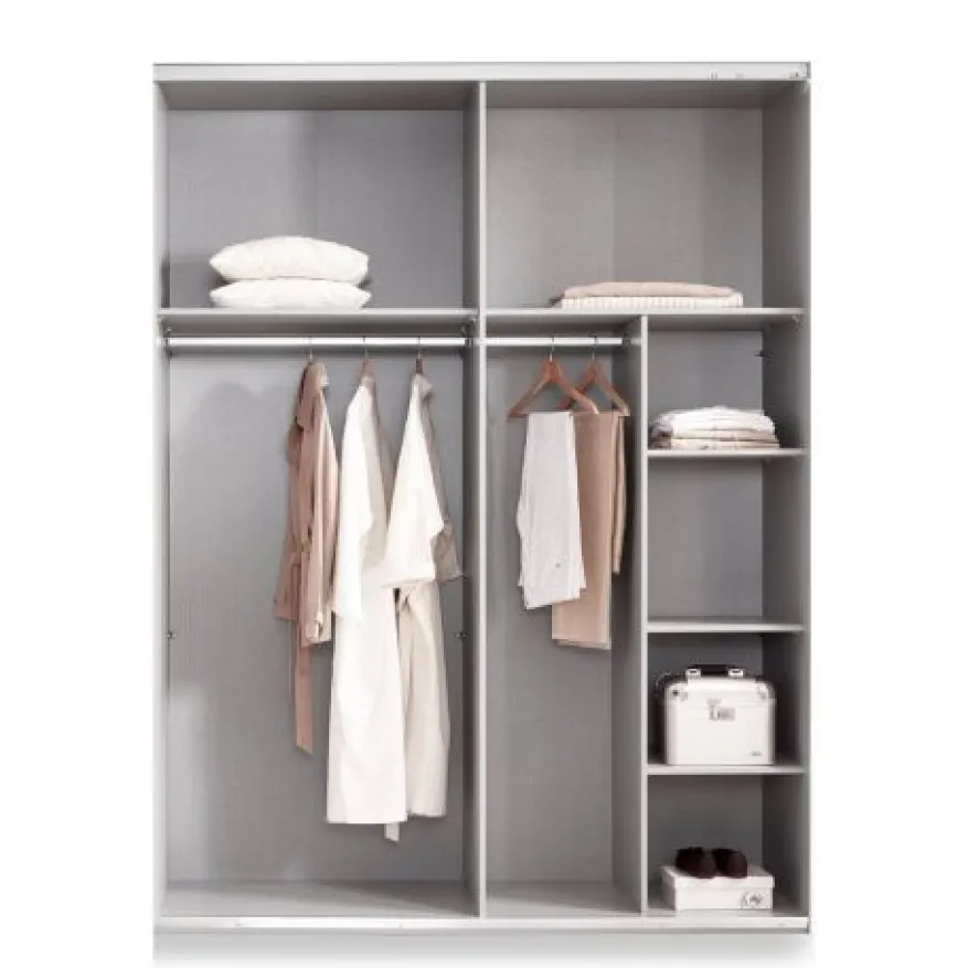 Kledingkast Aalst Taupe - 180x210x65 cm