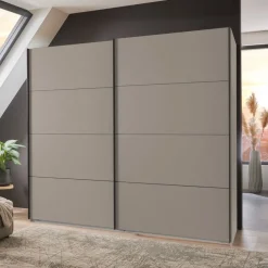 Kledingkast Aalst Taupe - 225x210x65 cm