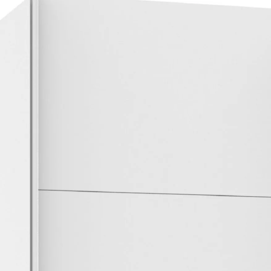 Kledingkast Aalst Wit Spiegel - 180x210x65 cm