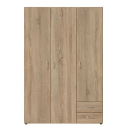 Kledingkast Baarlo Naturel - 120x176x52 cm