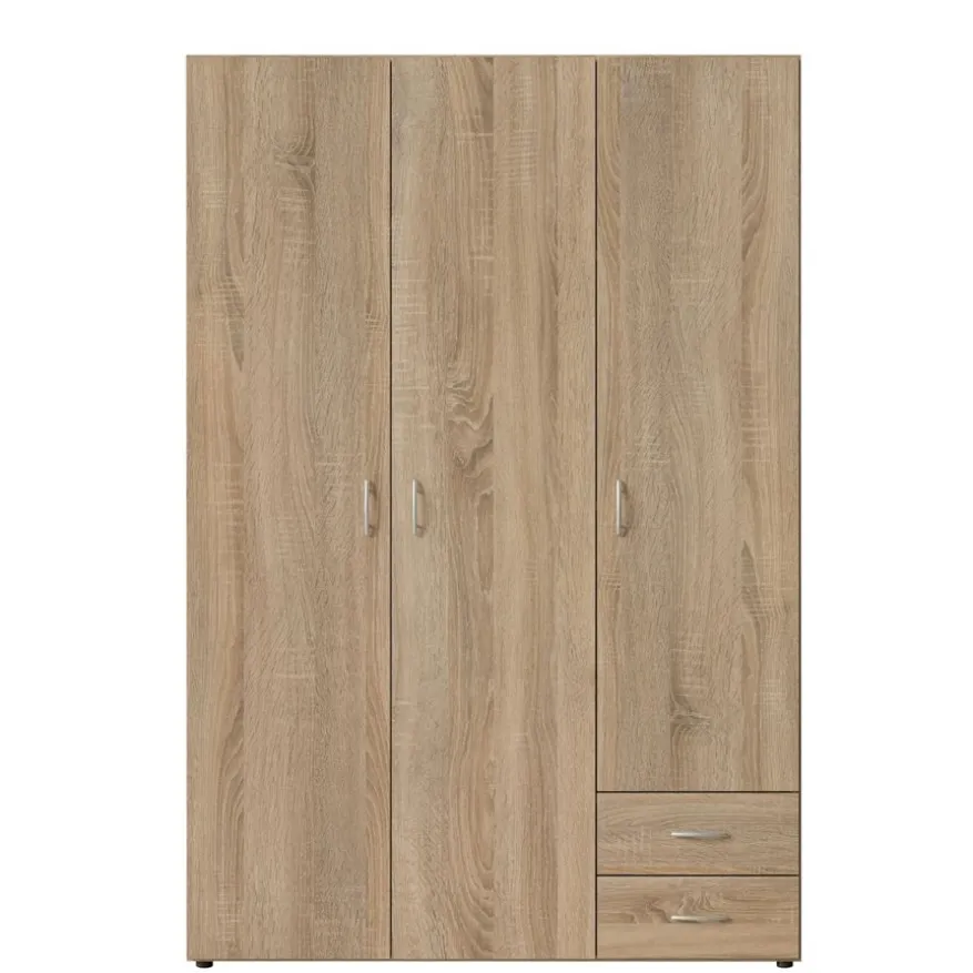 Kledingkast Baarlo Naturel - 120x176x52 cm