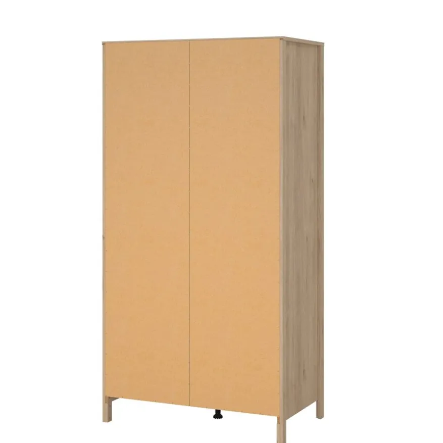 Kledingkast Dallas Eiken - 103x199x59