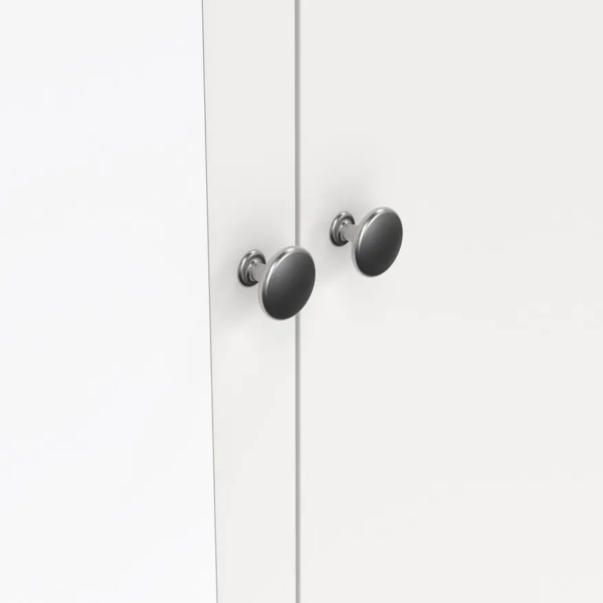 Kledingkast Dallas Wit - 103x199x59