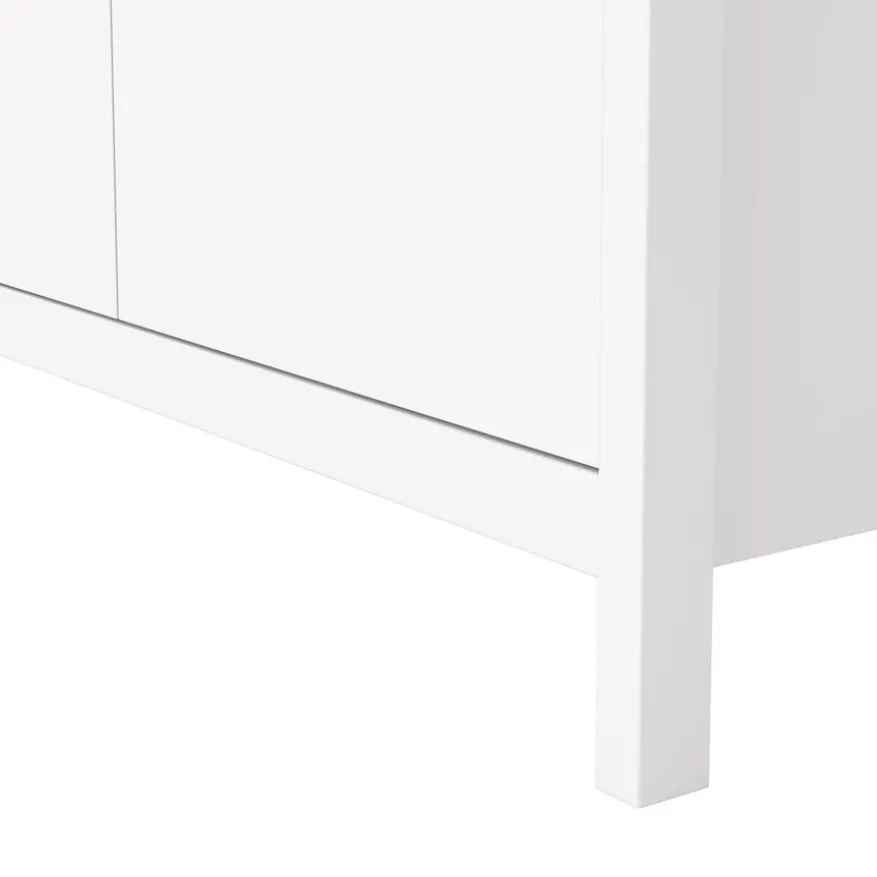 Kledingkast Dallas Wit - 103x199x59