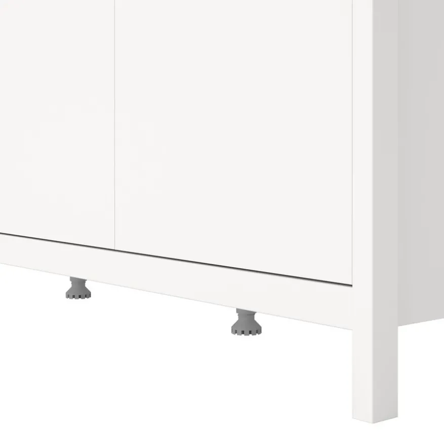 Kledingkast Dallas Wit - 150x199x59