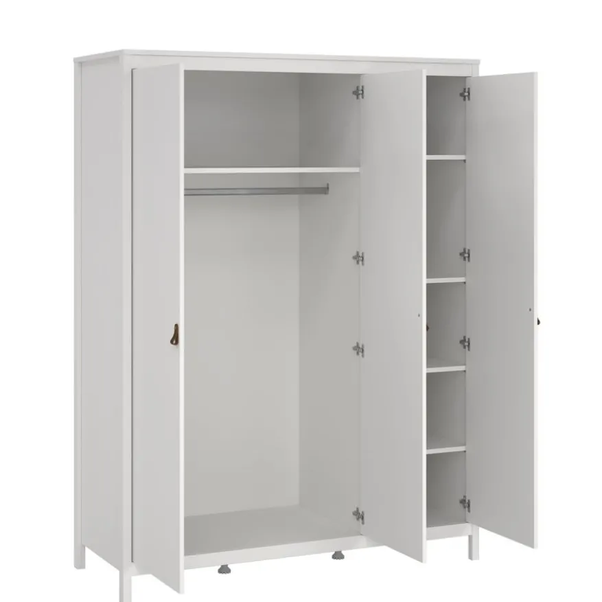 Kledingkast Dallas Wit - 150x199x59