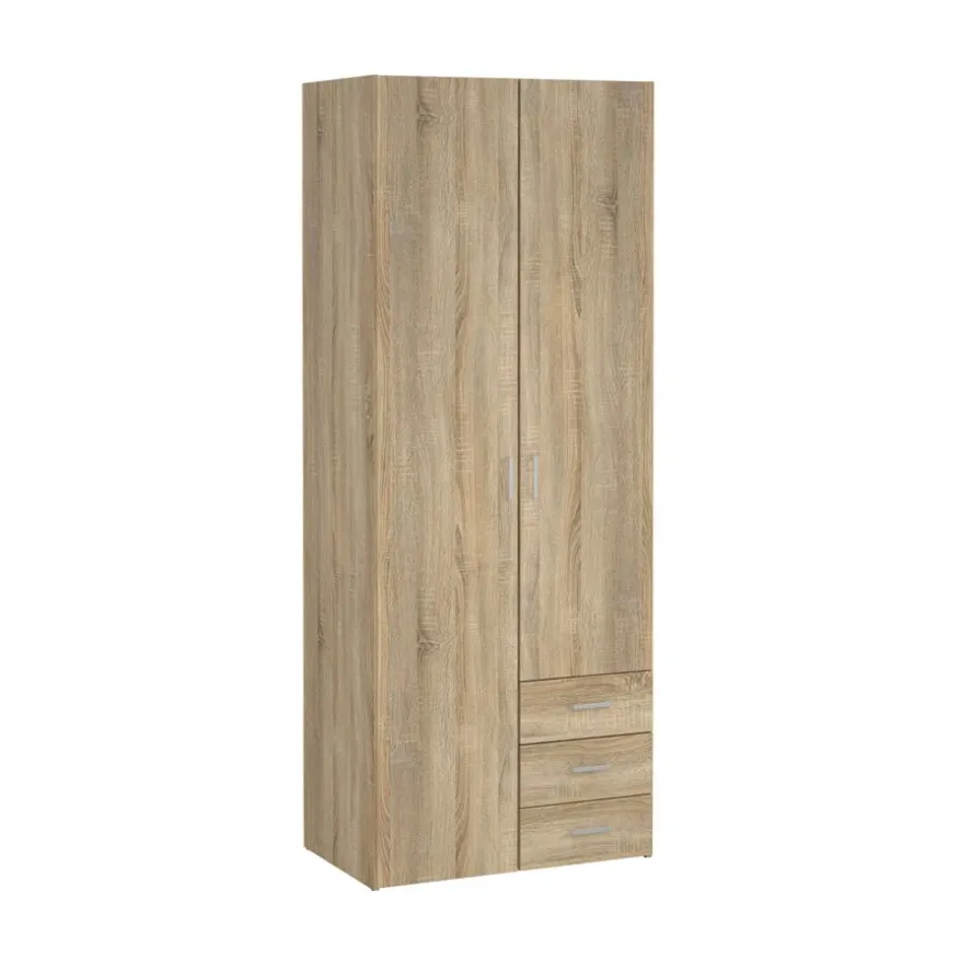 Kledingkast Harper Naturel - 78x201x50 cm