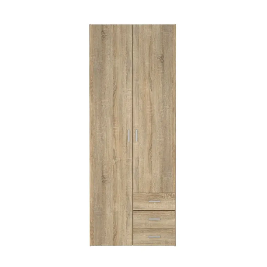 Kledingkast Harper Naturel - 78x201x50 cm
