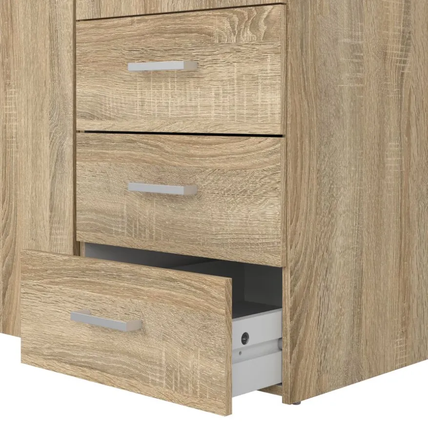 Kledingkast Harper Naturel - 78x201x50 cm