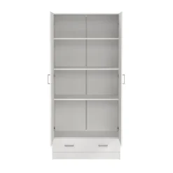 Kledingkast Harper Wit - 80x171x36 cm