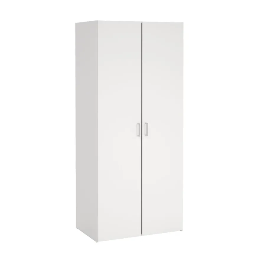 Kledingkast Harper Wit - 78x176x50 cm