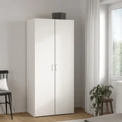 Kledingkast Harper Wit - 78x176x50 cm