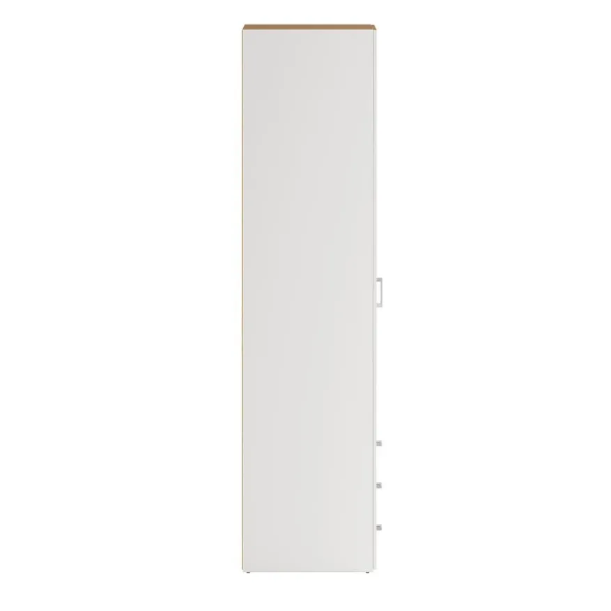 Kledingkast Harper Wit - 78x201x50 cm