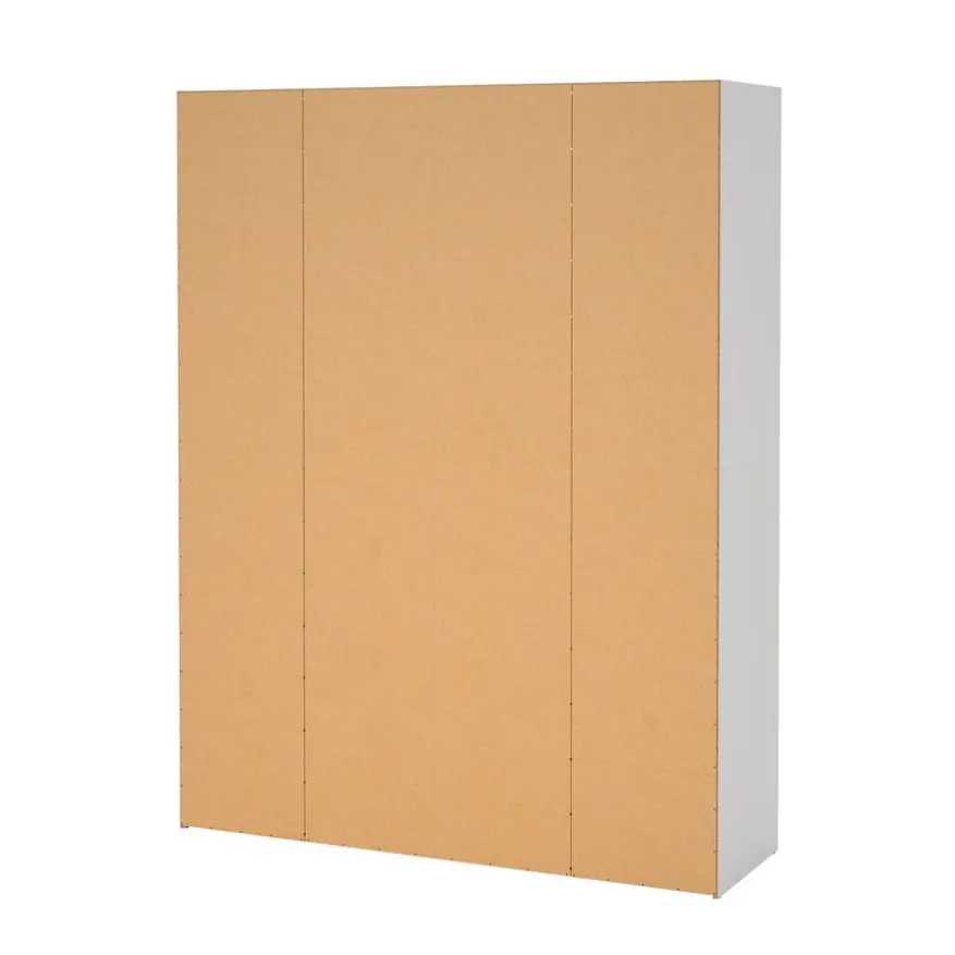 Kledingkast Harper Wit - 154x201x50 cm