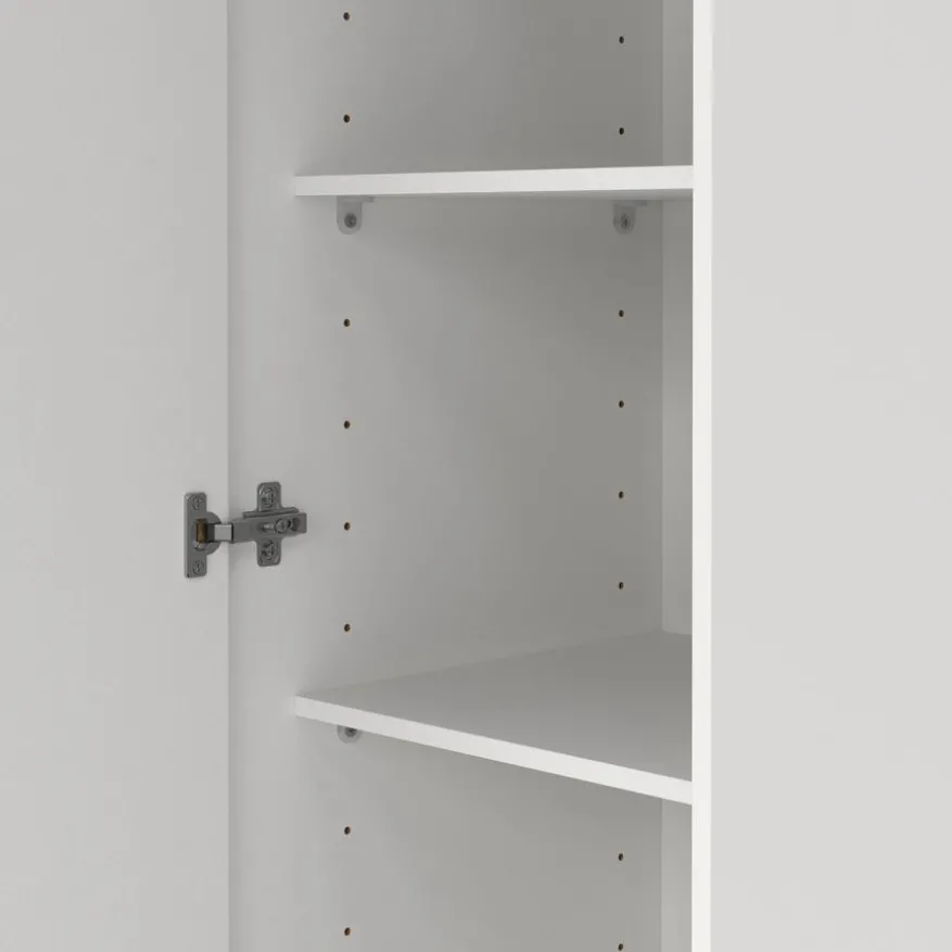 Kledingkast Harper Wit - 40x176x42 cm