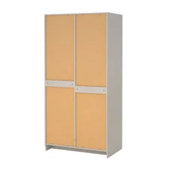 Kledingkast Indy Taupe - 99x200x62 cm