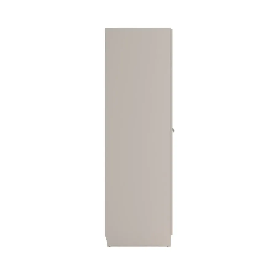 Kledingkast Indy Taupe - 196x200x62 cm