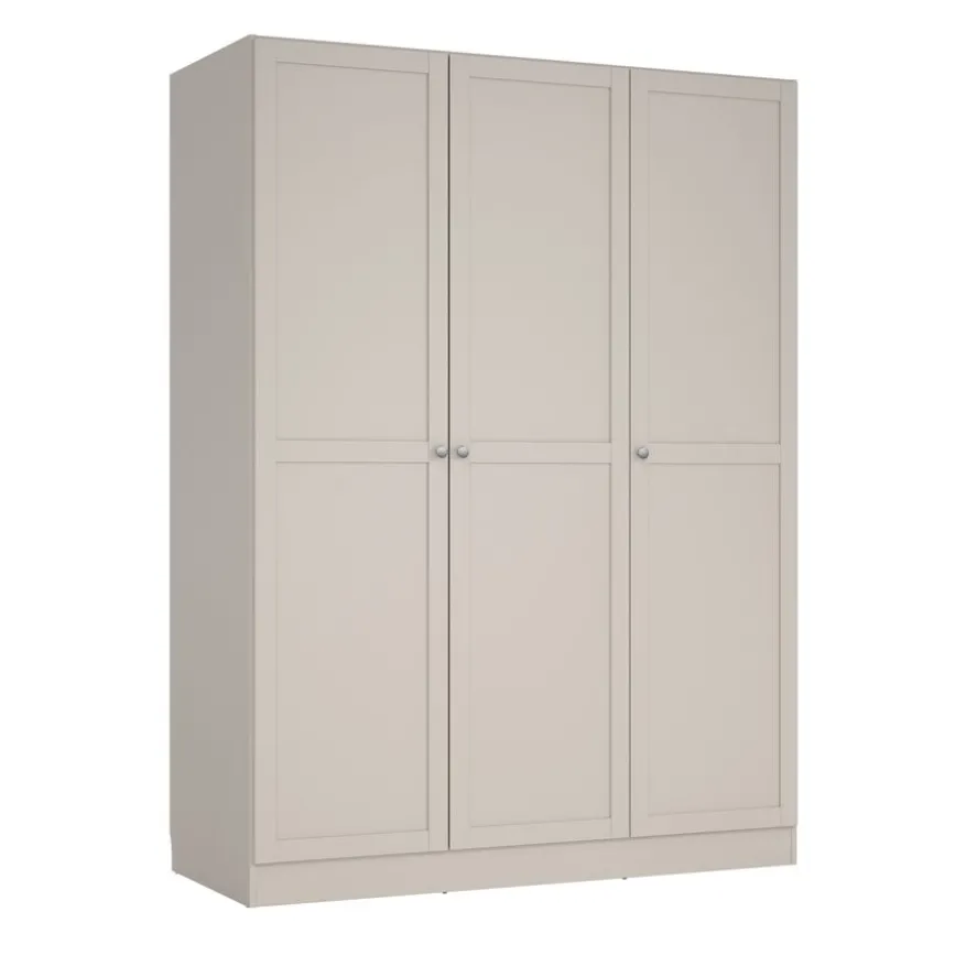 Kledingkast Indy Taupe - 147x200x62 cm