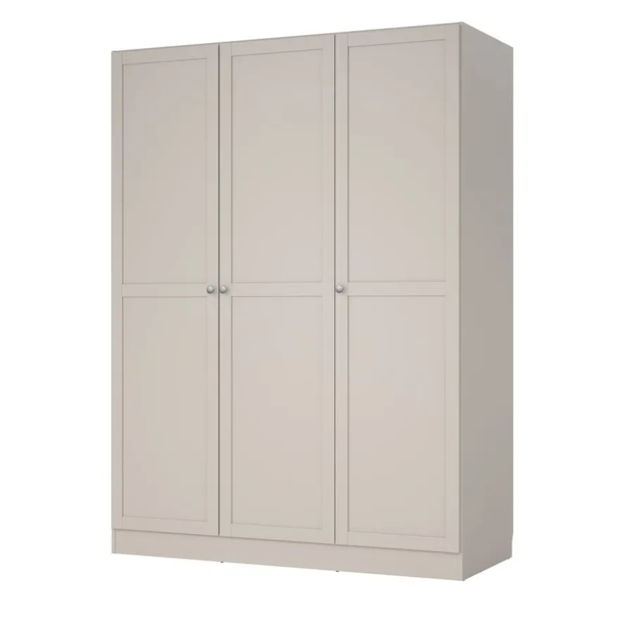 Kledingkast Indy Taupe - 147x200x62 cm