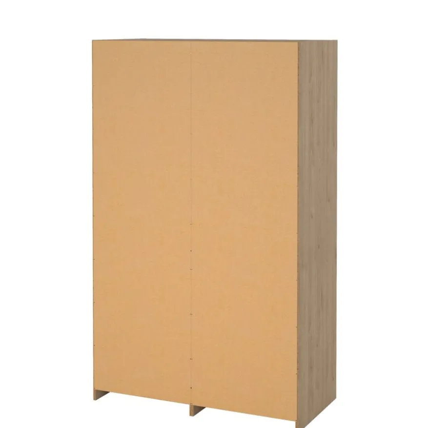 Kledingkast Jasper Eiken - 121x200x60 cm