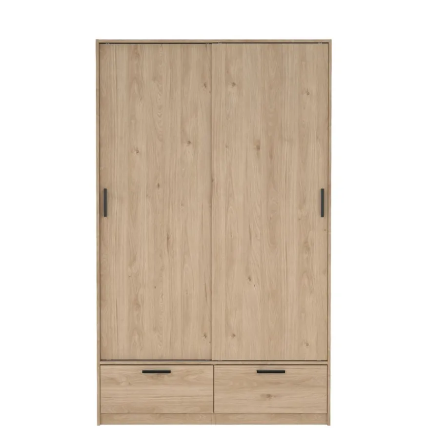 Kledingkast Jasper Eiken - 121x200x60 cm