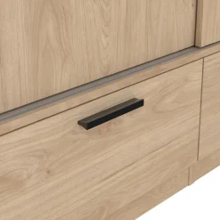 Kledingkast Jasper Eiken - 121x200x60 cm