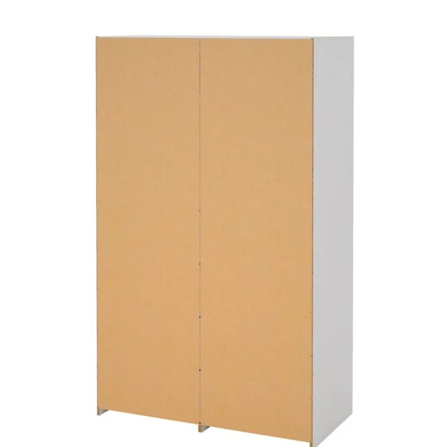 Kledingkast Jasper Wit - 121x200x60 cm