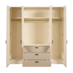 Kledingkast Legado Beige - 200x220x57 cm