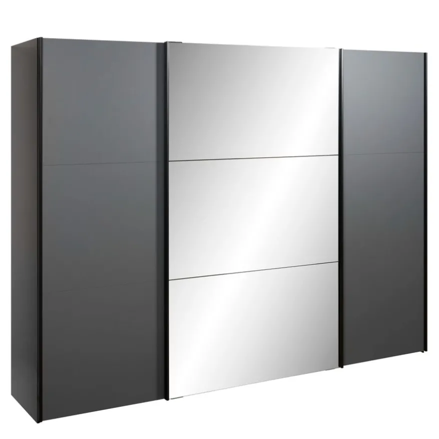 Kledingkast Legado Zwart - 278x220x65 cm