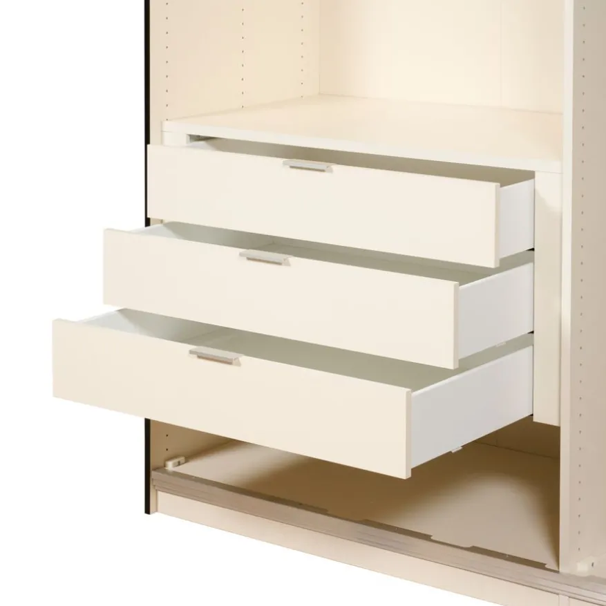 Kledingkast Legado Zwart - 278x220x65 cm