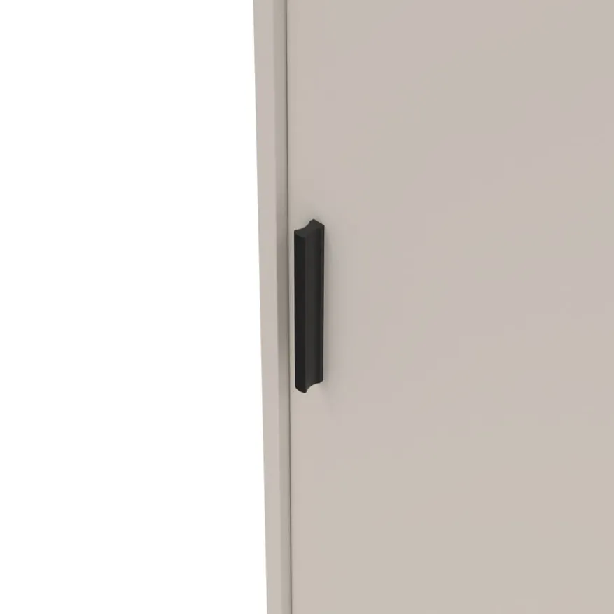 Kledingkast Luna Taupe - 177x201x60 cm